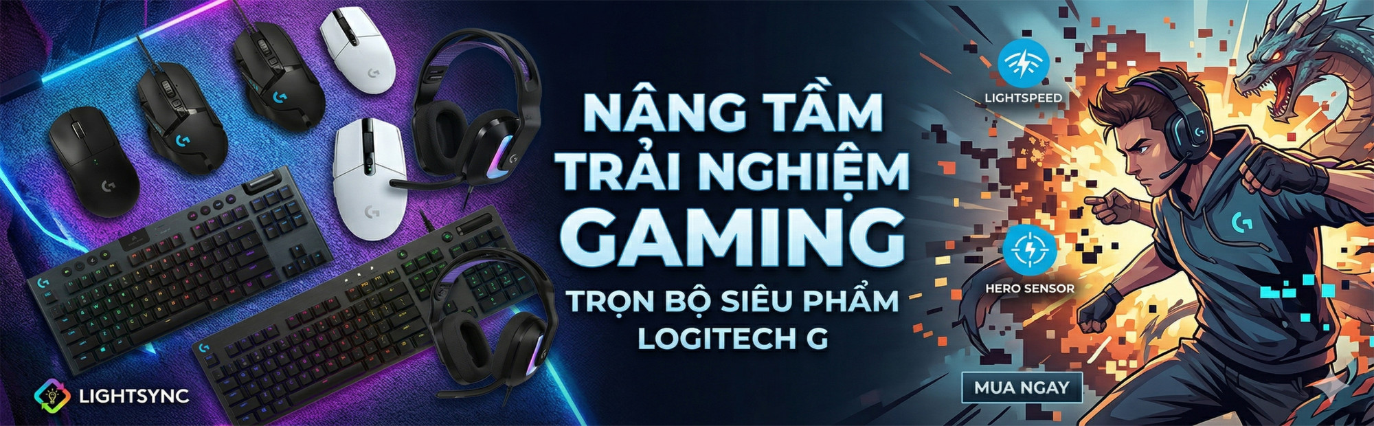 Chiến game cùng Logitech